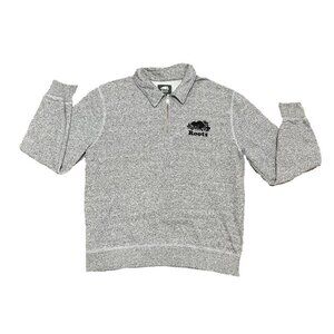Roots Original Quarter Zip Sweater in men's XL